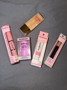 MCo Beauty Bundle‼️ FibreLash, Lip&Cheek Jelly and Tint, Jumbo Eye & Glow Primer